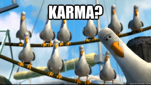 karma?   Nemo Seagulls