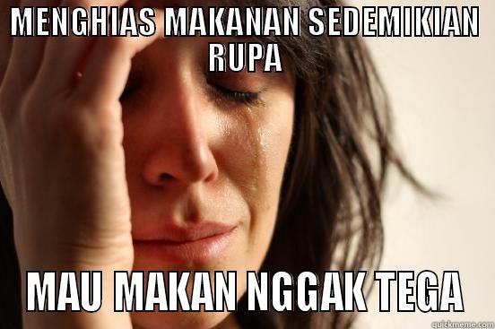 Food Art Problems - MENGHIAS MAKANAN SEDEMIKIAN RUPA MAU MAKAN NGGAK TEGA First World Problems