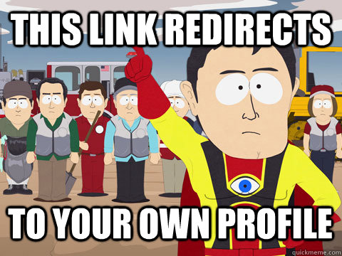 This link redirects to your own profile - This link redirects to your own profile  Captain Hindsight