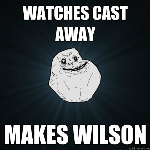 Watches Cast AWAY Makes WILSON - Watches Cast AWAY Makes WILSON  Forever Alone