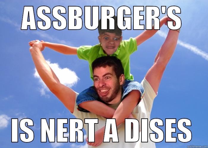 RETARD MANCHILD - ASSBURGER'S IS NERT A DISES Misc