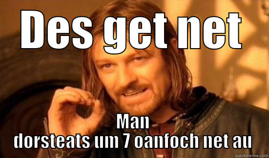 DES GET NET MAN DORSTEATS UM 7 OANFOCH NET AU Boromir