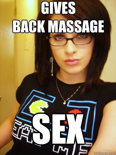 Gives 
Back Massage SEX  Cool Chick Carol