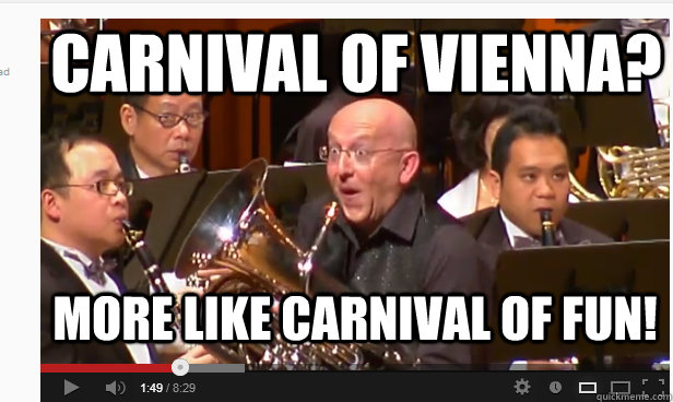 Carnival of Vienna? More like carnival of fun!  steven mead