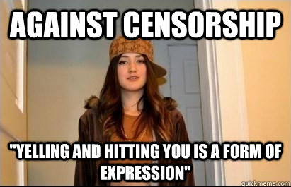 Against censorship 