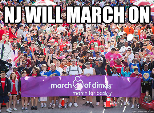 NJ will march on   March On