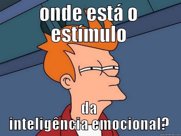 ONDE ESTÁ O ESTÍMULO DA INTELIGÊNCIA EMOCIONAL? Futurama Fry