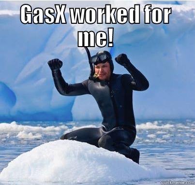 Even while ScubaDiving! - GASX WORKED FOR ME!  Misc