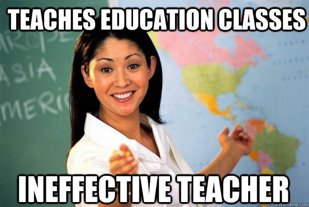 Teaches education classes Ineffective teacher - Teaches education classes Ineffective teacher  Unhelpful High School Teacher