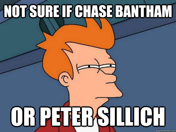 not sure if chase bantham or peter sillich  Futurama Fry