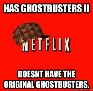 Has Ghostbusters II Doesnt have the original ghostbusters. - Has Ghostbusters II Doesnt have the original ghostbusters.  Misc