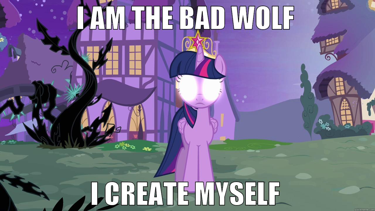 I AM THE BAD WOLF I CREATE MYSELF Misc