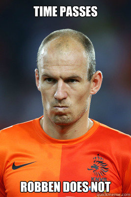 Time passes Robben does not  robben trolled