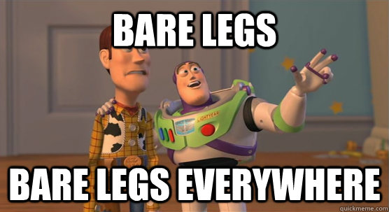 bare LEGS Bare legs everywhere  Toy Story Everywhere