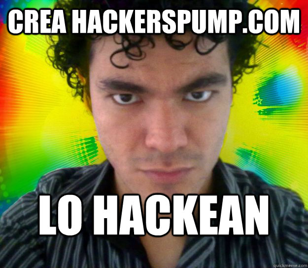 Crea Hackerspump.com Lo HACKEAN  