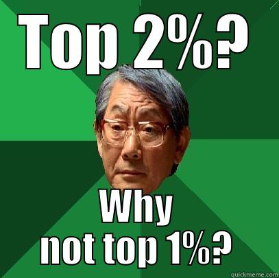 Mr. No - TOP 2%? WHY NOT TOP 1%? High Expectations Asian Father