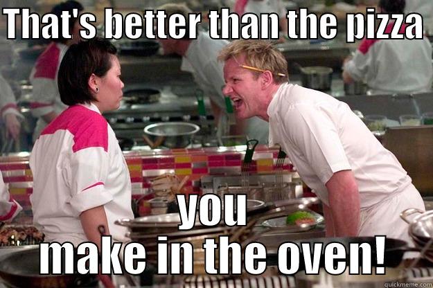 THAT'S BETTER THAN THE PIZZA  YOU MAKE IN THE OVEN! Gordon Ramsay