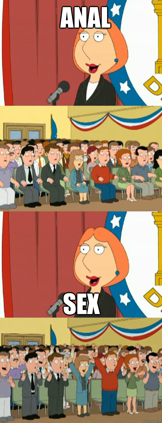 anal sex - Lois Griffin - quickmeme