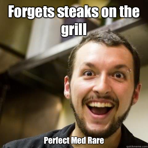 Forgets steaks on the grill Perfect Med Rare - Forgets steaks on the grill Perfect Med Rare  tarvis market