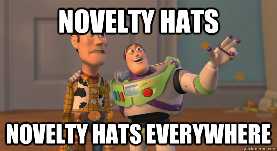 novelty hats novelty hats everywhere  Toy Story Everywhere