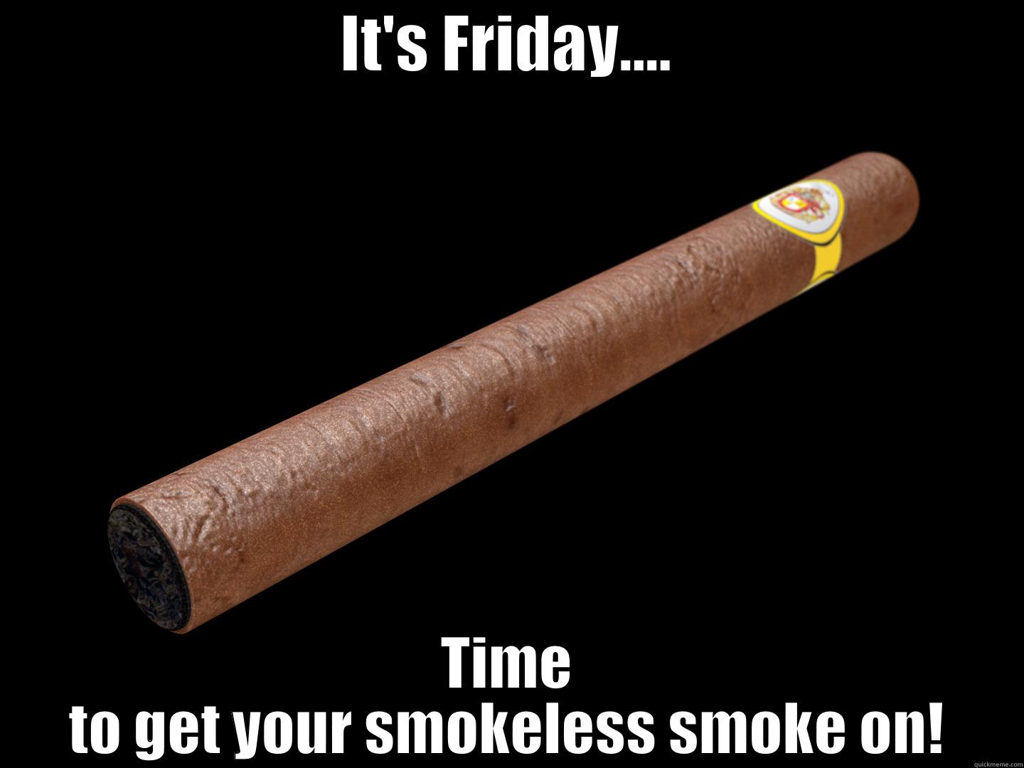 Clearette E-Cigar - IT'S FRIDAY.... TIME TO GET YOUR SMOKELESS SMOKE ON! Misc