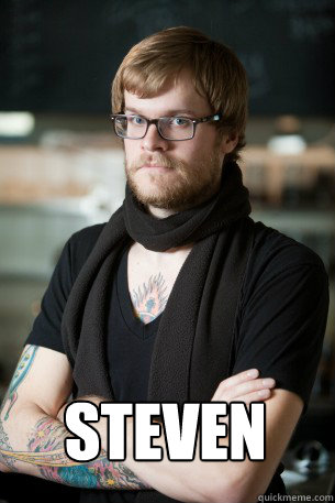  Steven  Hipster Barista