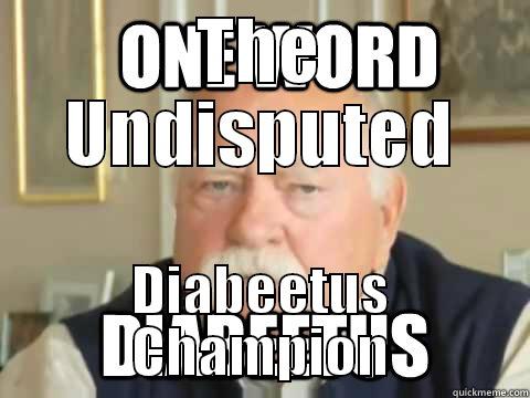 The Undisputed Diabeetus Champion - THE UNDISPUTED DIABEETUS CHAMPION Misc