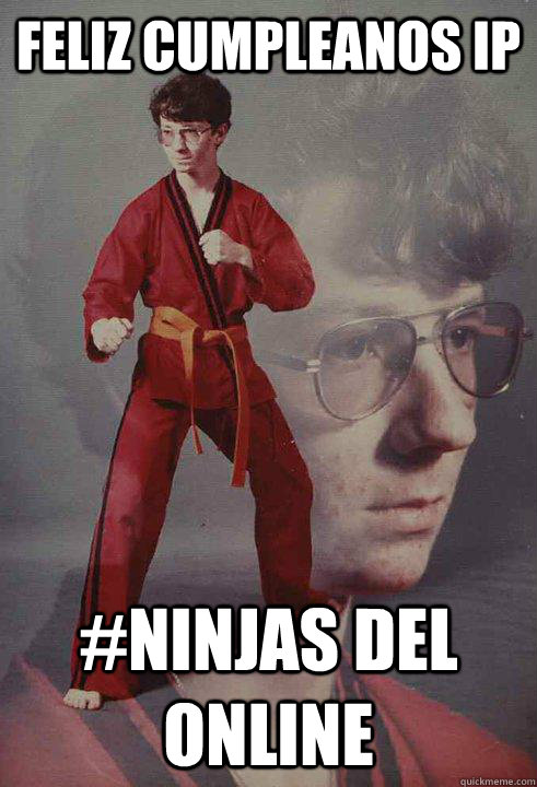 Feliz cumpleanos IP #Ninjas del online  Karate Kyle