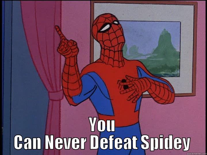  YOU CAN NEVER DEFEAT SPIDEY Misc