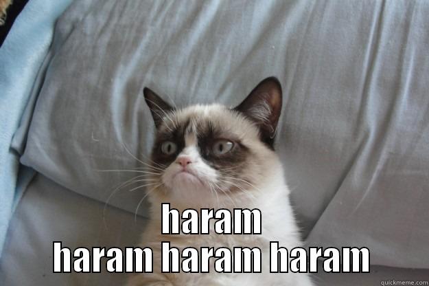  HARAM HARAM HARAM HARAM Grumpy Cat