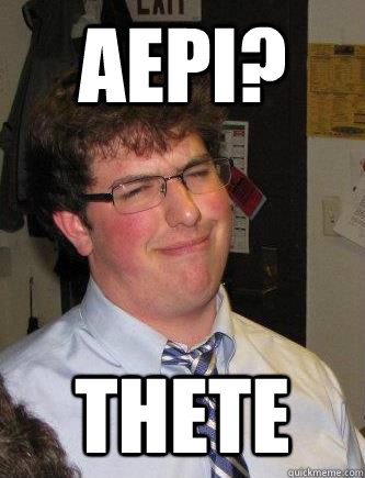 aepi? thete  