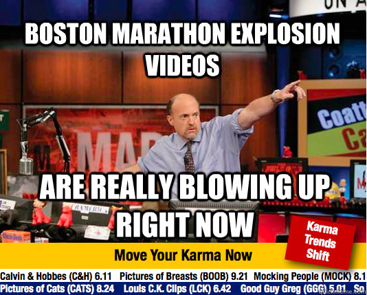 Boston Marathon Explosion Videos Are Really Blowing Up Right Now  Mad Karma with Jim Cramer