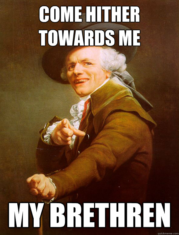 Come Hither Towards Me My Brethren   Joseph Ducreux