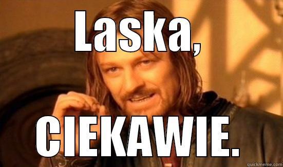 LASKA, CIEKAWIE. Boromir