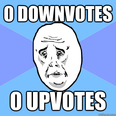 0 downvotes 0 upvotes  Okay Guy