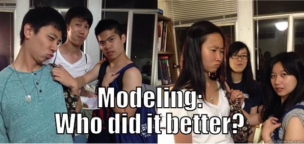 CCF love -  MODELING: WHO DID IT BETTER? Misc