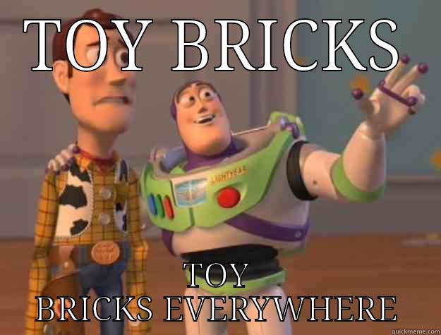 TOY BRICKS TOY BRICKS EVERYWHERE Toy Story