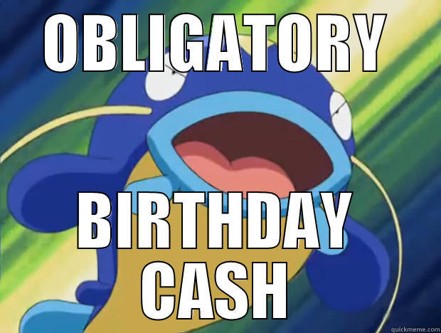 Sudden Whiscash - OBLIGATORY BIRTHDAY CASH Misc