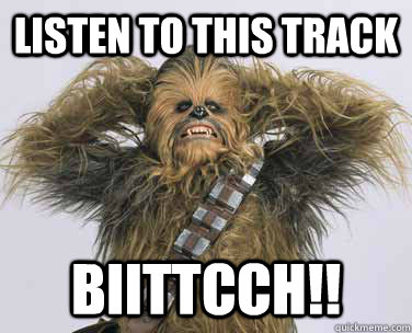 Listen to this track BIITTCCH!!  sexy chewbacca