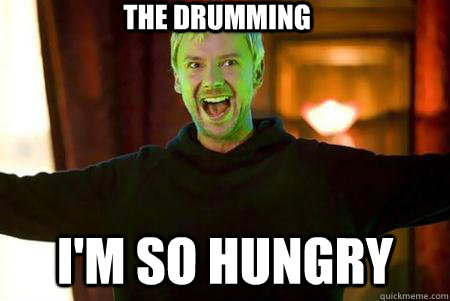 The drumming  i'm so hungry - The drumming  i'm so hungry  The master