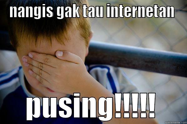 people new4 - NANGIS GAK TAU INTERNETAN PUSING!!!!! Confession kid