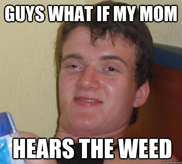 guys what if my mom hears the weed - guys what if my mom hears the weed  The High Guy