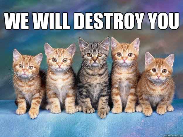 WE WILL DESTROY YOU   