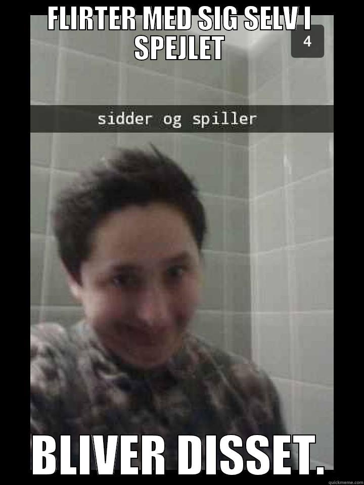 YEA BBDY - FLIRTER MED SIG SELV I SPEJLET BLIVER DISSET. Misc