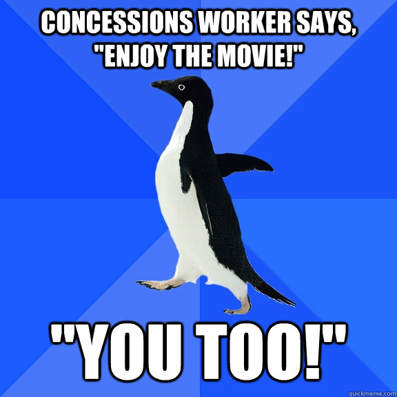 Concessions worker says, 