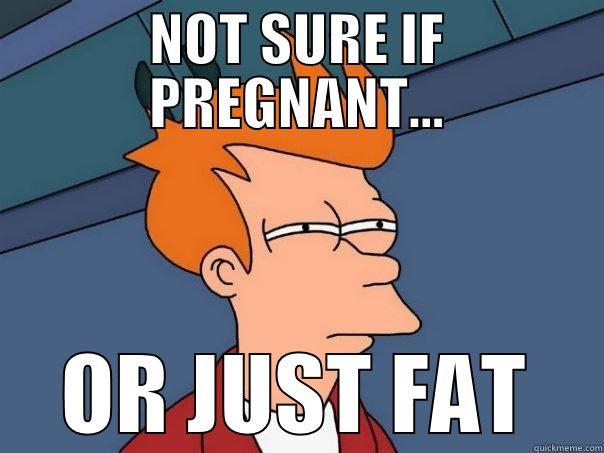 NOT SURE IF PREGNANT... OR JUST FAT Futurama Fry