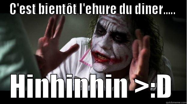 C'EST BIENTÔT L'EHURE DU DINER..... HINHINHIN >:D Joker Mind Loss