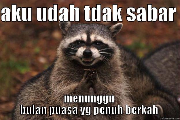 comic indonesia - AKU UDAH TDAK SABAR  MENUNGGU BULAN PUASA YG PENUH BERKAH Evil Plotting Raccoon