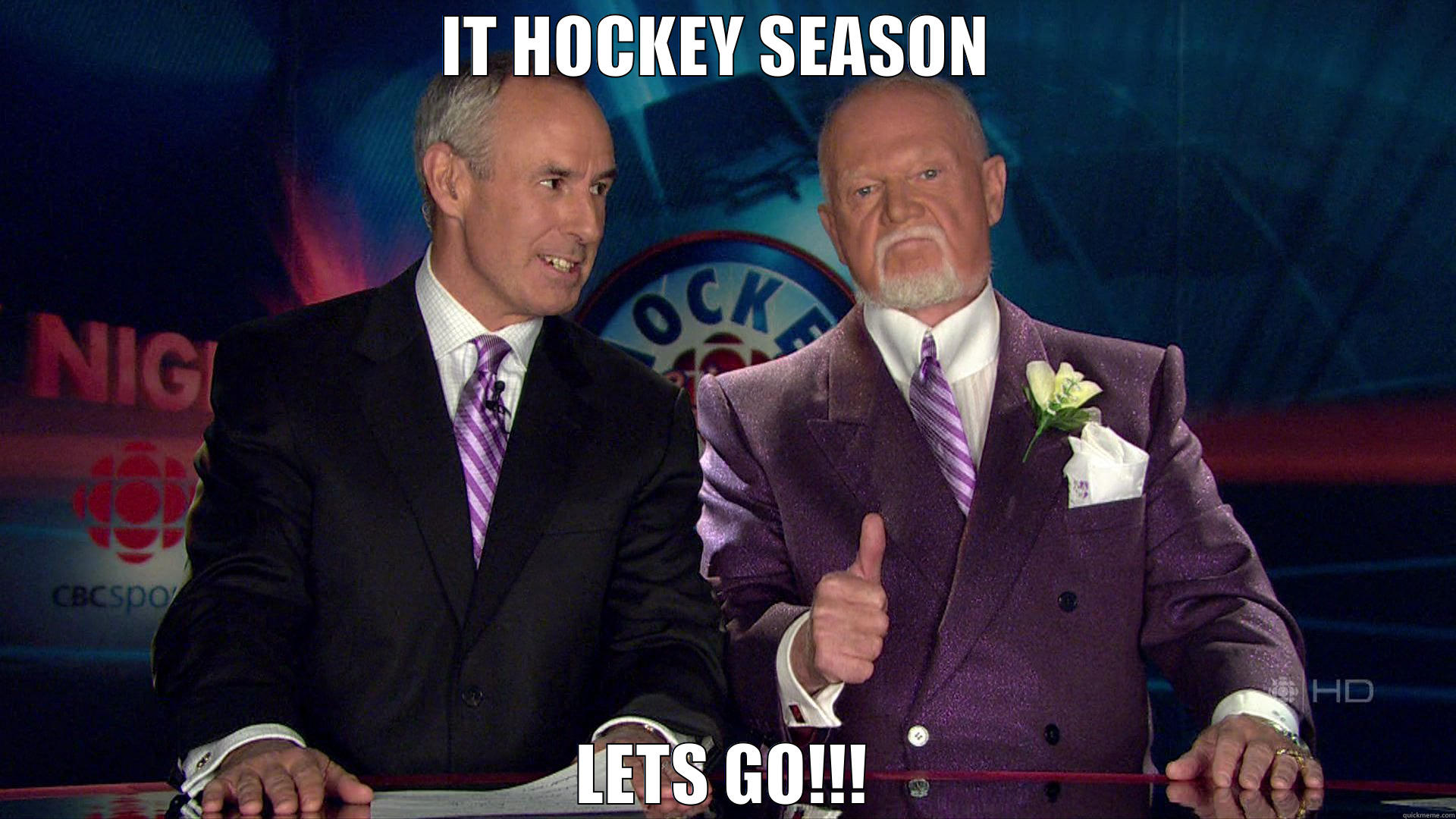 LETS GO DON CHERRY! - IT HOCKEY SEASON  LETS GO!!! Misc