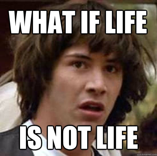 what if Life is not life  conspiracy keanu